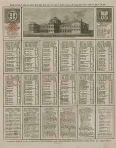 Almanaque de Londres para el año de nuestro Señor 1793