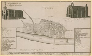 Londres restaurado, o el plan de Sir John Evelyn para reconstruir esa antigua metrópolis después del incendio de 1666