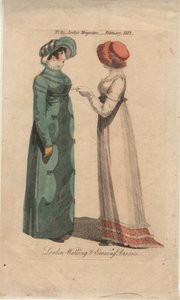 Vestidos de paseo y de noche de Londres de English School