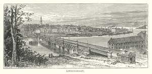 Londonderry (grabado) de English School