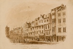 Long Lane, West Smithfield, 1840 de English School