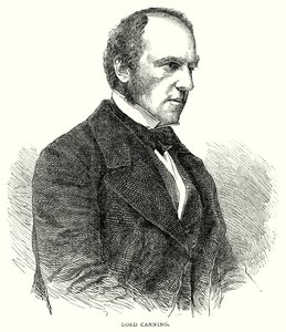 Lord Canning (grabado) de English School