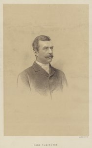 Lord Carington (litografía) de English School