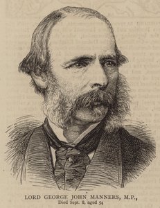 Lord George John Manners, MP de English School