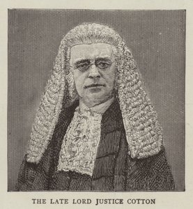 Lord Justice Cotton (grabado)