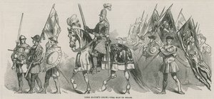 Desfile del Alcalde - el hombre de bronce