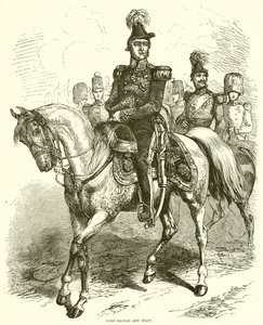 Lord Raglan y su personal de English School