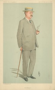 Lord Waldegrave, Earl Waldegrave, 9 de octubre de 1912, caricatura de Vanity Fair de English School