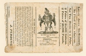 Anuncio de lotería de English School