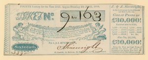 Billete de lotería