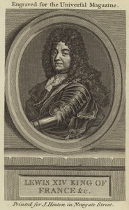 Luis XIV, Rey de Francia de English School