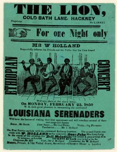Serenadores de Luisiana en el León, Hackney de English School