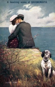 Amantes en Bournemouth, con perro excluido de English School