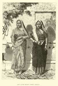 Mujeres hindúes de casta baja, Bombay de English School