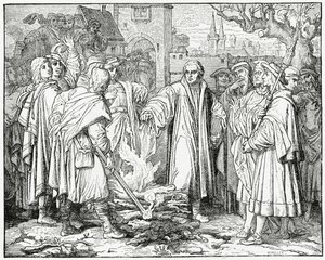 Lutero quema la bula papal en 1520