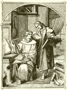 Lutero y Melanchthon de English School