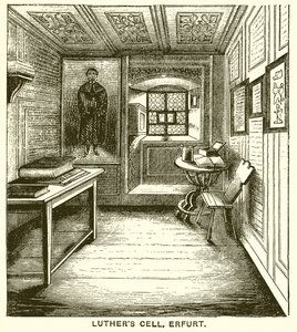 Celda de Lutero, Erfurt de English School