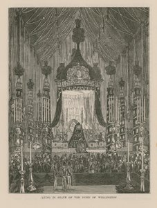Capilla ardiente del Duque de Wellington de English School