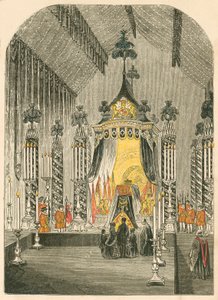 Capilla ardiente del Duque de Wellington de English School