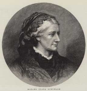 Madame Clara Schumann (grabado)