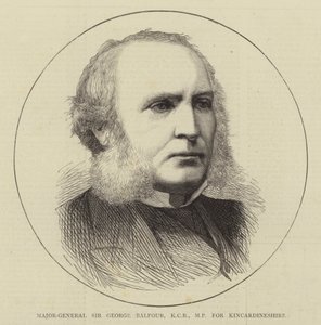 Mayor General Sir George Balfour, KCB, MP por Kincardineshire