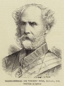 Mayor General Sir Vincent Eyre, KCSI, CB (grabado)