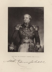 Mayor General Sir Archibald Campbell de English School