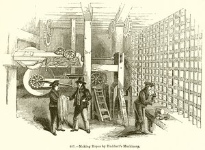 Fabricación de Cuerdas por Maquinaria de Huddart