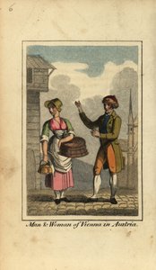 Hombre y mujer de Viena, Austria de English School