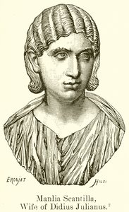 Manlia Scantilla, Esposa de Didio Juliano