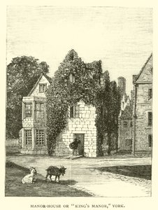 Casa Solariega o Kings Manor, York de English School