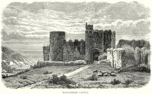 Castillo de Manorbeer (grabado) de English School