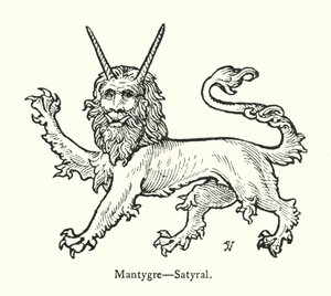 Mantícora, Sátiro de English School