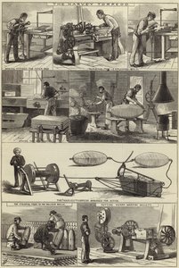 Fabricación de materiales de guerra en el Arsenal Real