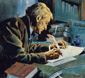 Muchos años después, Darwin escribió su libro El Origen de las Especies de English School