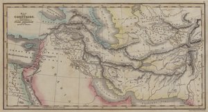 Mapa de los países mencionados en las historias de Noé, Abraham y los reyes de Israel