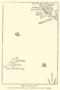 Mapa de Lilliput de English School