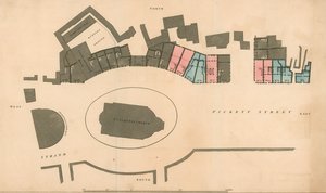 Mapa de Pickett Street y The Strand, Londres