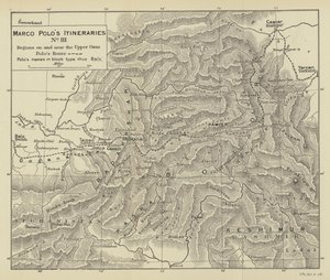 Itinerarios de Marco Polo nº III (litografía)