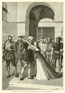 Margaret Roper se encuentra con su padre después de su condena de English School