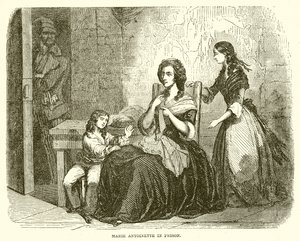 María Antonieta en prisión