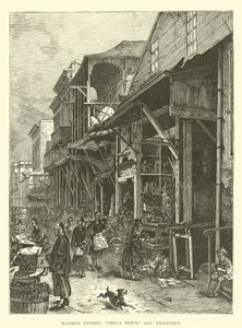 Calle del mercado, Barrio Chino, San Francisco de English School