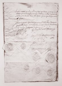 Contrato de matrimonio de Carlos I de English School