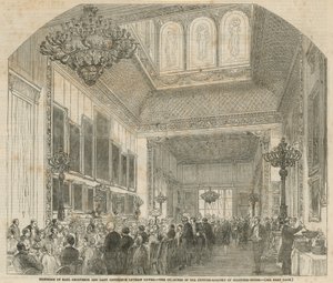 Matrimonio del Conde Grosvenor y Lady Constance Leveson Gower de English School