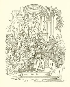 Matrimonio de Enrique IV y María de Médicis de English School