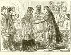 Matrimonio de Enrique I y Matilda de English School