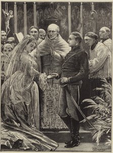 Matrimonio de la Srta. Fox y el Príncipe Liechtenstein en la Pro-Catedral de English School