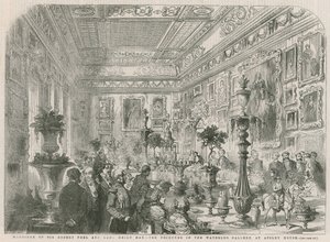 Matrimonio de Sir Robert Peel y Lady Emily Hay de English School