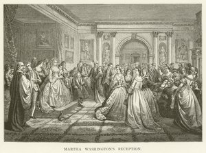 Recepción de Martha Washington de English School