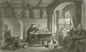 La casa de Martín Lutero en Wittemberg de English School